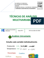 Técnicas de Análisis Multivariables