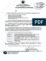Department of Cbucatton Eleased: Division Memorandum