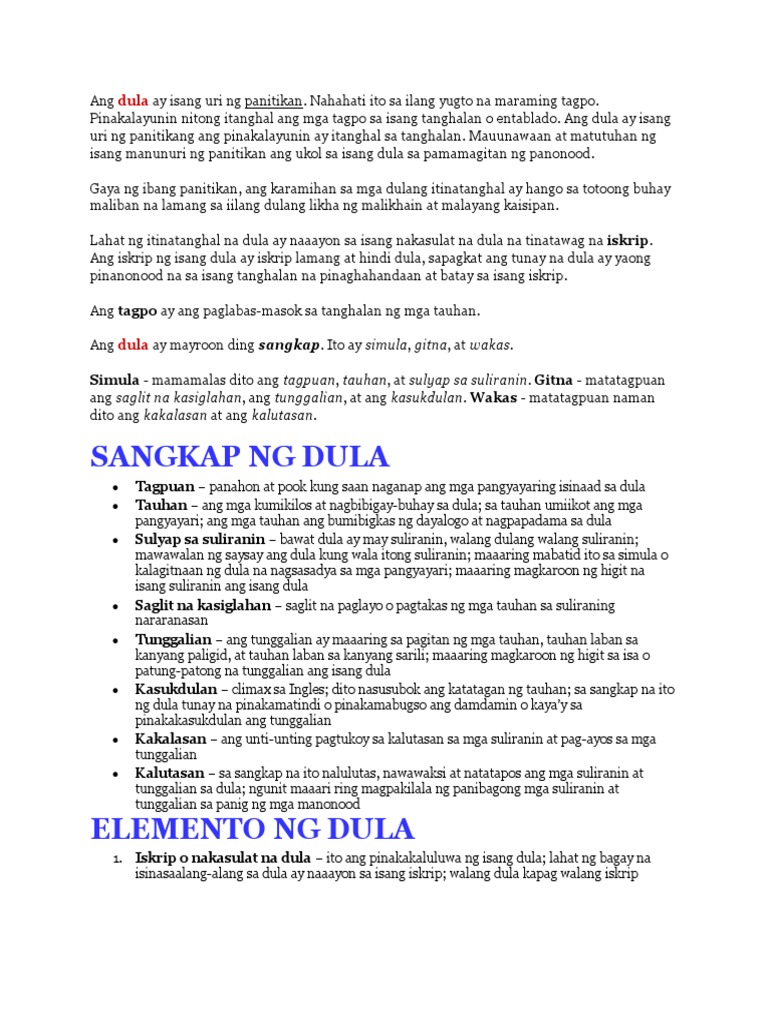 Dula | PDF