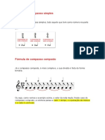 Explicação Compasso Simples e Composto