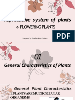 Reproductive System of Plants