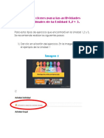 Instrucciones de Las Actividades Didácticas