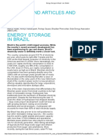 Energy Storage in Brazil - Ees Global