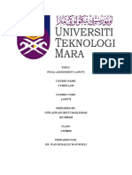 Cyber Law Final Assessment-Nur Azwani Badlishah