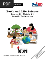 EarthAndLifeScience (SHS) Q2 Mod24 GeneticEngineering V1