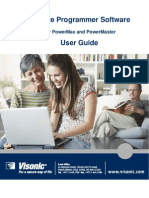 PowerMax Remote Prog English User Guide DE5450S