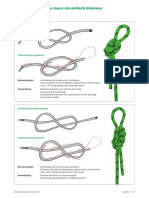 Uebungsanleitung Knoten Anseilen