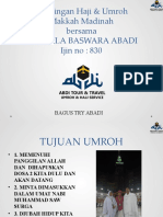 Bimbingan Haji & Umroh JOMBANG 25 Feb 2020