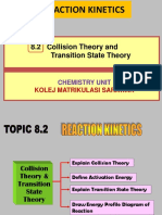 8.2 Collision Theory Transition State Theory