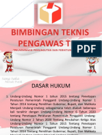 Materi Pelaksanaan Pemungutan Dan Perhitungan Suara Bawaslu Seluma