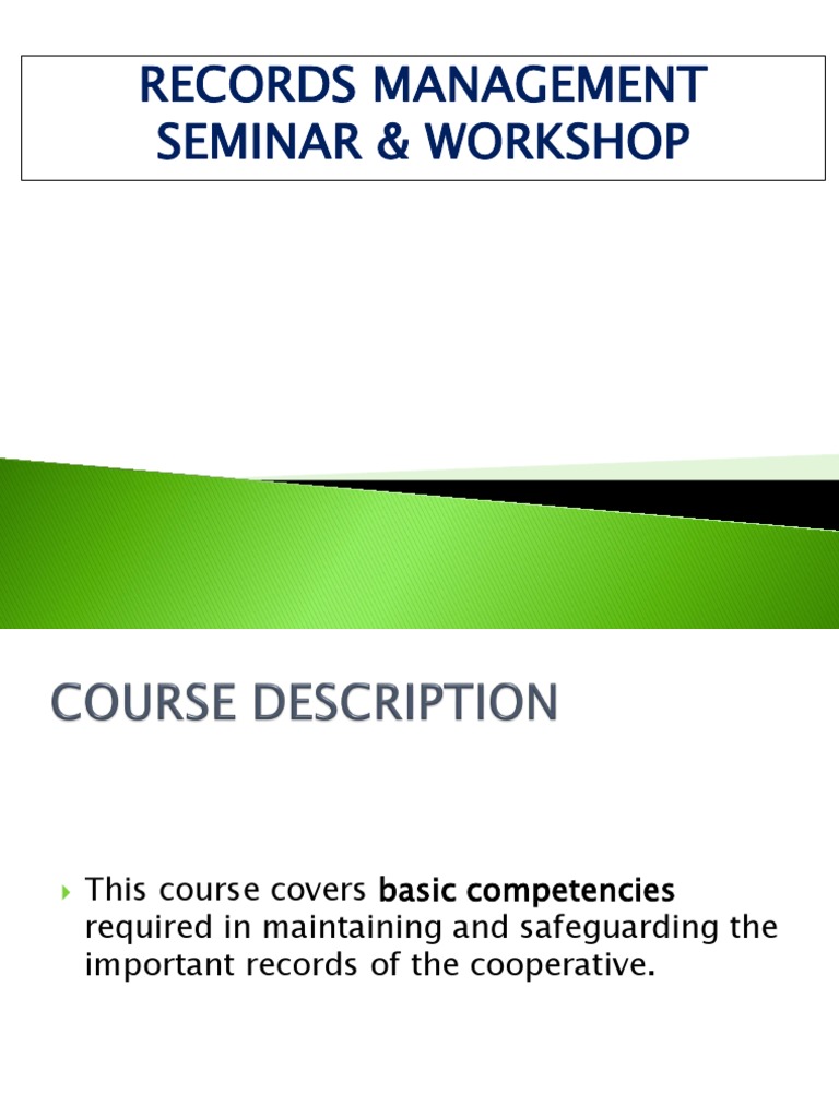 Records Management PDF Records Management Computer File