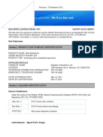 Seachem Laboratories, Inc. Safety Data Sheet