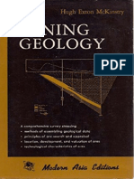 Mining Geology by Hugh Exton Mckinstry