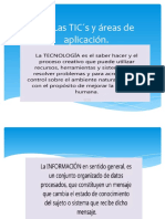 Las TIC S y Áreas de Aplicación