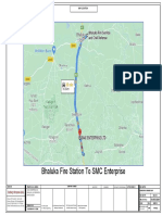 Bhaluka Fire Station To SMC Enterprise: Map Location