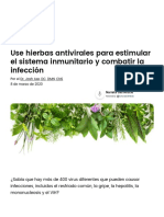 Hierbas Antivirales - Proteja Contra Los Virus y Cómo Usarlas - DR