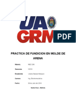 Metalurgia y Fundicion Informe Practica 2
