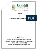 Constitutional Law II DR Mohd Imran