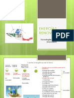 Tecnologías de Energías Renovables 2022