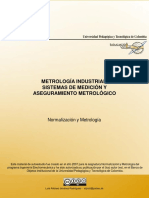 01. Metrología Industrial, Sistemas de Medición y Aseguramiento Metrológico Autor Luis Alfonso Jiménez Rodríguez