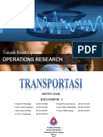 Operation Research Transportasi