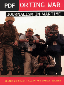 Reporting War Journalism in Wartime