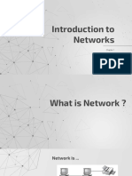 1st Introduction To Networks