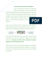 La Gestión Basada en Procesos para La Consecuci N de Objetivos