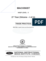 Machinist: 2 Year (Volume - I of II)