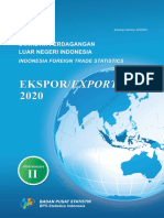 Statistik Perdagangan Luar Negeri Indonesia Ekspor, 2020, Jilid II
