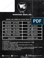 Price List Sablon