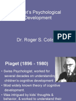 Topic 2 Piaget Theory of Cognitivism