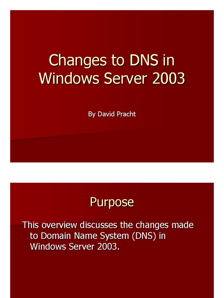 DNS Server | PDF | Active Directory | Group Policy