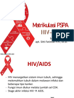 Hiv-Aids Matrikulasi SFPH