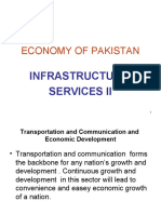 Economy of Pakistan: Infrastructure Services Ii