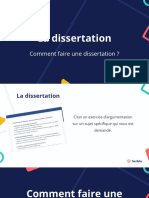 Slide 1 - Comment Faire Une Dissertation ?