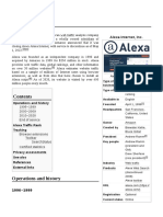 Alexa Internet: Alexa Internet, Inc. Is An American Web Traffic Analysis Company