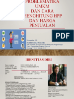 MENGHITUNG HPP DAN HARGA PENJUALAN