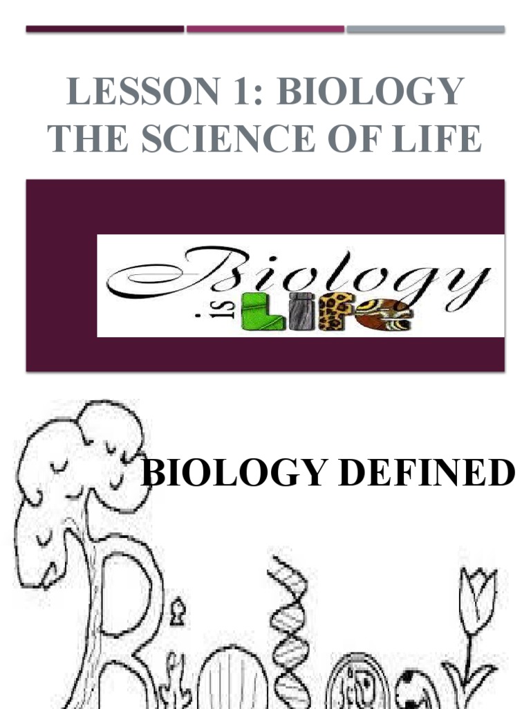 Module No. 1 BIOLOGY SCIENCE OF LIFE PDF Electron Microscope Dna