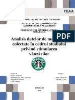 Analiza Datelor Starbucks