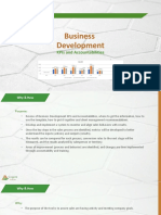 Business Development KPI Dashboard Setup