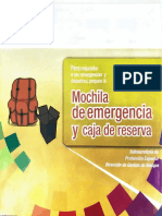 Mochila de Emergencias