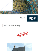 Colour: Arch301 History of Architecture 2 Daniele Salvoldi, PHD Lesson 13