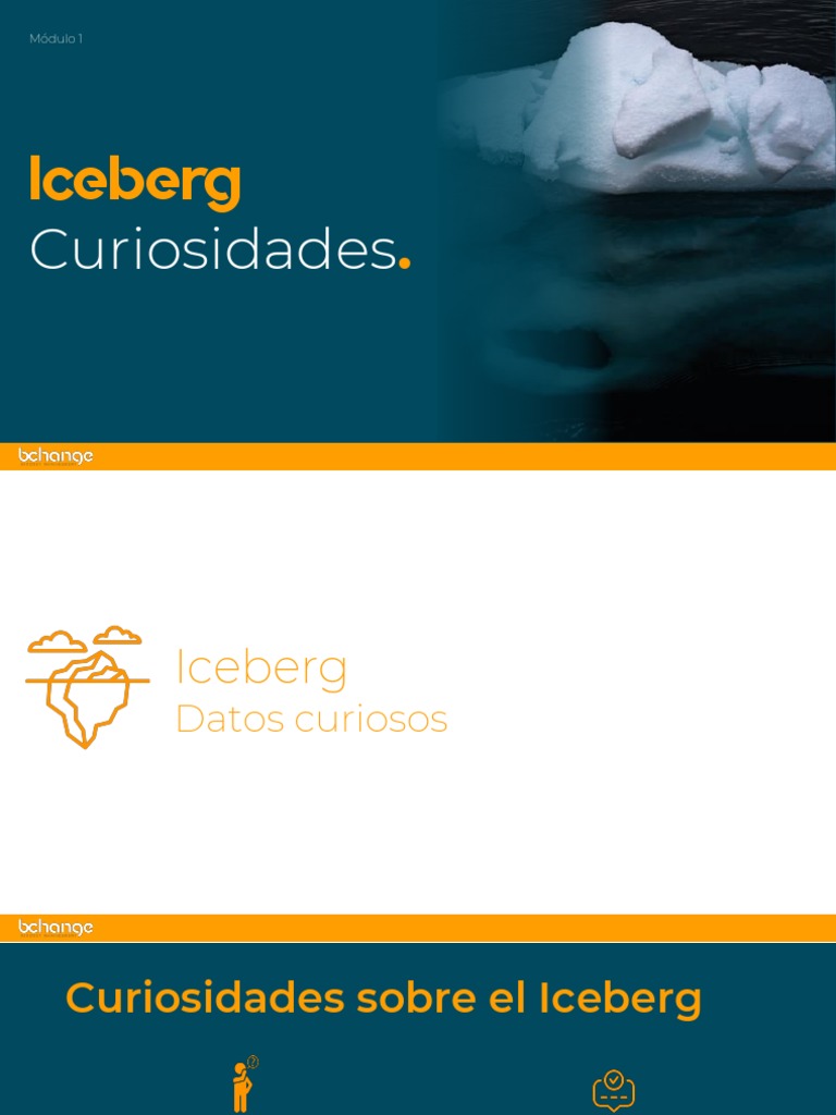 Curiosidades Del Iceberg Pdf Glaciar Ciencias De La Tierra