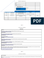 Milestone List Template