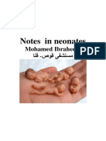 Notes in Neonates محمد ابراهيم مستشفى قوص قنا.WhiteKnightLove