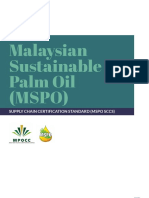 MSPO SC Certification STD