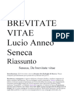 DE BREVITATE VITAE Appunti