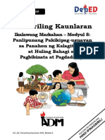 Pansariling Kaunlaran12 Q2 Mod 8 Panlipunang Pakikipag Ugnayan V2student S