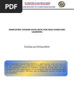 LESSON 1 R&W SCP - Text As Connected Discourse